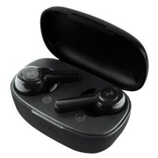 PERFECT CHOICE AUDIFONOS INTRAURICULARES CON MICROFONO VORTRED INALAMBRICO BLUETOOTH NEGRO