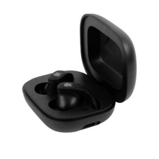 PERFECT CHOICE AUDIFONOS INTRAURICULARES DEPORTIVOS CON MICROFONO STRIVE INALAMBRICO BLUETOOTH USB-C NEGRO