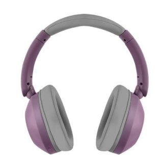 PERFECT CHOICE AUDIFONOS SOUNDIA BLUETOOTH INALAMBRICO USB-C MORADO