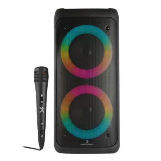 PERFECT CHOICE BOCINA PC-113232 BLUETOOTH ALAMBRICO-INALAMBRICO 20W RMS 400 W PMPO USB-C NEGRO - INCLUYE MICROFONO