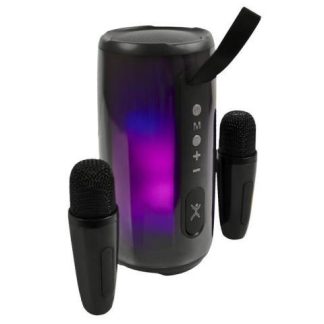 PERFECT CHOICE BOCINA PORTATIL COSMO BLUETOOTH INALAMBRICO 15W RMS NEGRO