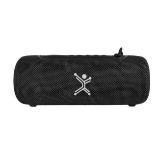 PERFECT CHOICE BOCINA PORTATIL LUMINO BLUETOOTH INALAMBRICO 20W RMS NEGRO