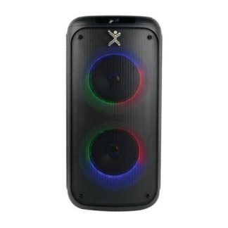 PERFECT CHOICE BOCINA PORTATIL MINIGLOW BLUETOOTH INALAMBRICO 30W RMS 2000W PMPO NEGRO
