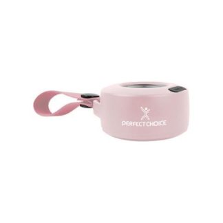 PERFECT CHOICE BOCINA PORTATIL RGB HANDY BLUETOOTH INALAMBRICO 5W RMS USB ROSA