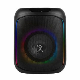 PERFECT CHOICE BOCINA PORTATIL SAPARK BLUETOOTH INALAMBRICO 30W RMS 1800W PMPO USB NEGRO