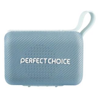 PERFECT CHOICE BOCINA PORTATIL SUGARY BLUETOOTH INALAMBRICO 10W RMS AZUL