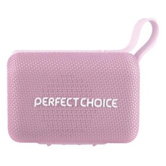 PERFECT CHOICE BOCINA PORTATIL SUGARY BLUETOOTH INALAMBRICO 10W RMS ROSA