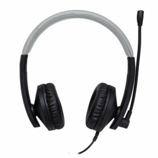 PERFECT CHOICE DIADEMA CON MICROFONO LOUDY ALAMBRICO USB NEGRO-GRIS