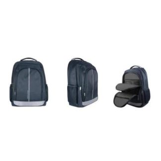 PERFECT CHOICE MOCHILA DE NYLON ESSENTIAL PARA LAPTOP 17 AZUL