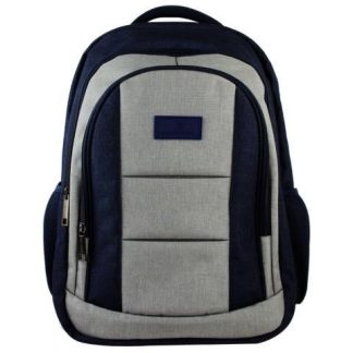 PERFECT CHOICE MOCHILA DE POLIESTER PC-084198 PARA LAPTOP 17 AZUL-GRIS