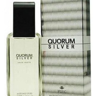 PERFUME ANTONIO PUIG QUORUM SILVER DE HOMBRE EDT 100ML