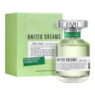 PERFUME BENETTON UNITED DREAMS LIVE FREE 80 ML EDT MUJER 10