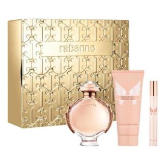 PERFUME PACO RABANNE OLYMPEA 80ML EDP + 100ML BL+ 10ML MUJER