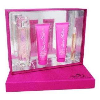 PERFUME SET 4 PIEZAS PARIS HILTON HEIRESS SPRAY BODY LOTION SHOWER GEL EDP 100 ML