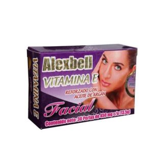 PERLAS VITAMINA E FACIAL CON ACEITE ARGAN C 30 NUTRY SALUD