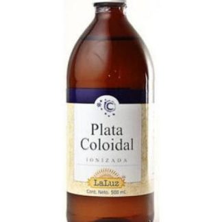 PLATA COLOIDAL IONIZADA LA LUZ 500 ML PRODUCTOS LA LUZ