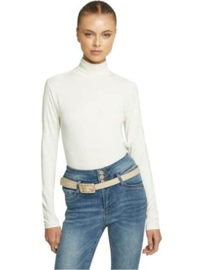 BLUSA MANGA LARGA MARFIL HOLLY LAND - Image 3