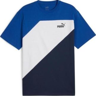 PLAYERA POWER COLORBLOCK AZUL PUMA