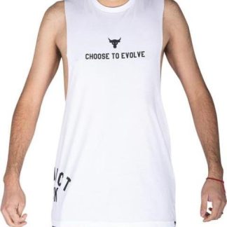PLAYERA UA PJT RCK EVOLVEORDIE TANK BLANCO UNDER ARMOUR MEXICO