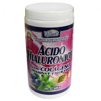 POLVO ACIDO HIALURONICO SABOR BLUEBERRY 500 GR CON COLAGENOVITAMI SOLO PARA DIABETICOS