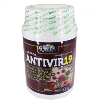 POLVO ANTIVIR 19 SABOR MANZANA-CANELA 1.100 KG EQUINACEAPROPOLEOS SOLO PARA DIABETICOS