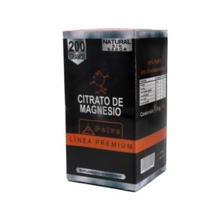 POLVO CITRATO DE MAGNESIO C 200 GRS LINEA PREMIUM GUMMA CORPORATION