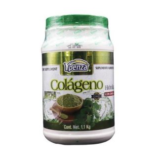 POLVO COLAGENO HIDROLIZADO BEBIDA SABOR MATCHA 1.100 KG SOLO PARA DIABETICOS