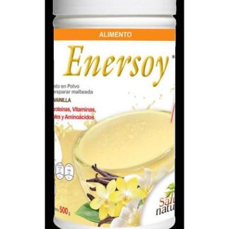 POLVO ENERSOY VAINILLA 500 GR. ALIMENTO EN POLVO PARA PREPARAR MA SALUD NATURAL