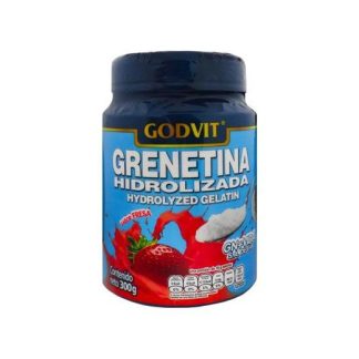 POLVO GRENETINA HIDROLIZADA SABOR FRESA C 300 GR HIDROLIZED GELAT GN+VIDA