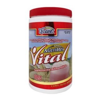 POLVO NUTRIMEX VITAL SABOR FRESA 500 GR PARA RECONSTITUIR A BASE SOLO PARA DIABETICOS