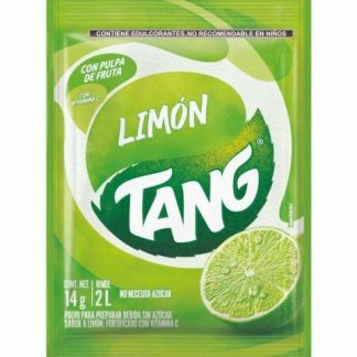 POLVO PARA PREPARAR BEBIDA TANG SABOR LIMON PAQUETE CON 8 SOBRES