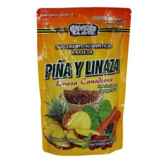 POLVO PIÑA Y LINAZA BOLSA 470 GR ADICIONADO CON OMEGA 3 6Y 9 GN+VIDA