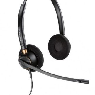POLY AUDIFONO BINAURAL ENCOREPRO 520 CON NOISE-CANCELING ALAMBRICO QUICK DISCONNECT NEGRO