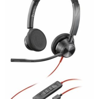 POLY BLACKWIRE 3225 ALAMBRICOS USBC CON ADAPTADOR USBC-A CONECTOR 3.5 MM BINAURAL