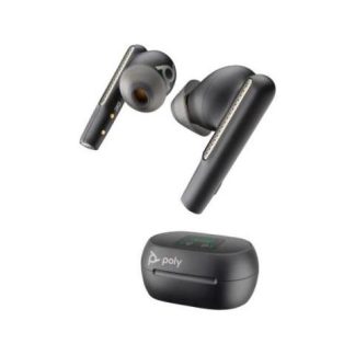 POLY VOYAGER FREE 60+ UC USBA BT700 INCLUYE ESTUCHE DE CARGA CON PANTALLA TACTIL REDUCCION AVANZADA DE RUIDO