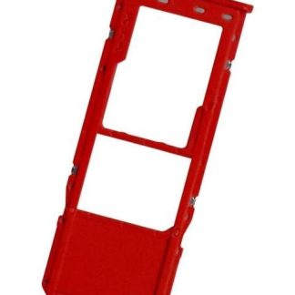 PORTA SIM A10 SM-A105M CHAROLA BANDEJA SINGLE COLOR ROJO