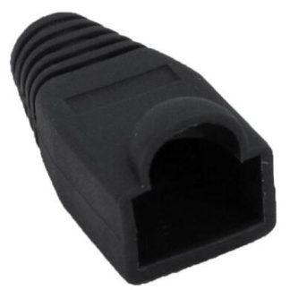 PROTECTOR DE PLUG BOTA PARA RJ45 BROBOTIX 351980 RJ45 NEGRO