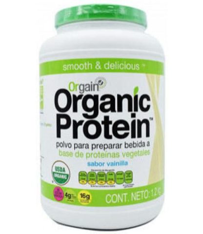 PROTEINA VEGETAL VAINILLA ORGANICA 1.2 KG ORGAIN