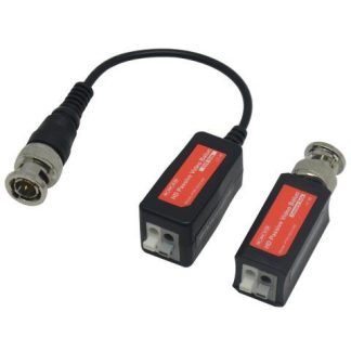 PROVISION-ISR TRANSCEPTOR PASIVO DE VIDEO PTR-101V-HD+ BNC NEGRO-ROJO