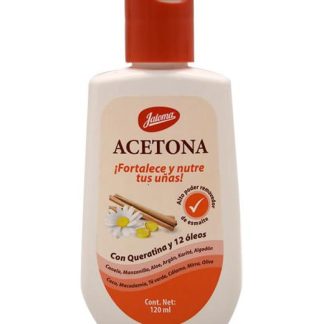 QUITA ESMALTE CON QUERATINA Y 12 OLEOS 120 ML JALOMA