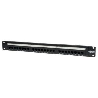 RACKMOUNT TRIPP LITE 24-PORT 1U CAT5E 110 PANEL 568B RJ-45 N052-024