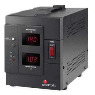 REGULADOR SMARTBITT R-BITT AC3000 2000W 3000VA ENTRADA 120V SALIDA 120V 4 CONTACTO