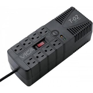 REGULADOR VICA T-02 300J 700W ENTRADA 127V 8 CONTACTOS