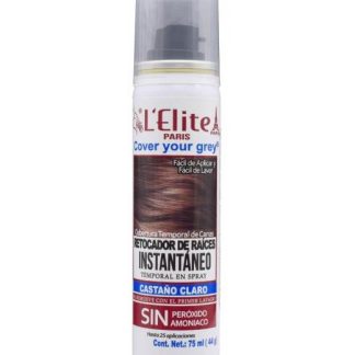 RETOCADOR DE RAICES CASTAÑO CLARO 75 ML LELITE