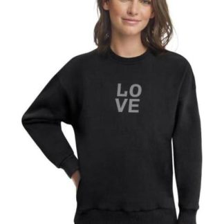 ROPA CASUAL SUDADERA LOVE TO LOUNGE TH01 NEGRO LOVE TO LOUNGE