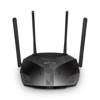 ROUTER MERCUSYS ETHERNET DE BANDA DUAL FIREWALL MR70X WI-FI 6 INALAMBRICO 1775 MBIT-S 4X RJ-45 2.4-5GHZ 4 ANTENAS EXTERNAS DE 5DBI
