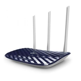 ROUTER TP-LINK FAST ETHERNET DE BANDA DUAL ARCHER C20 AC750 INALAMBRICO 433MBIT-S 5X RJ-45 2.4-5GHZ CON 3 ANTENAS EXTERNAS