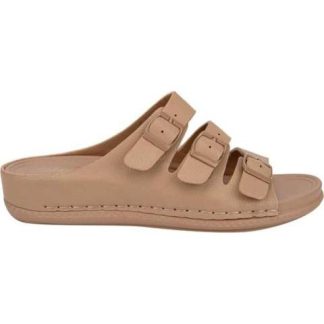 SANDALIA CONFORT MONOCOLOR CAMEL SHOSH