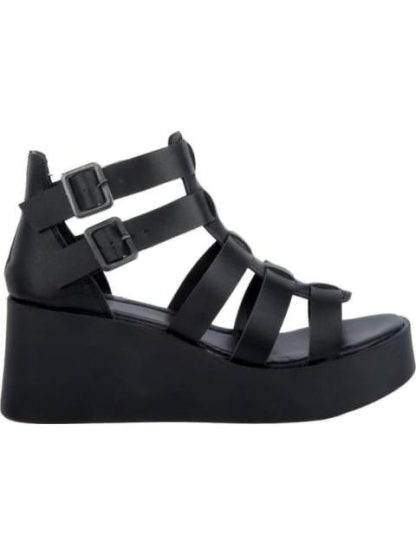 SANDALIA GLADIADORA NEGRO VI LINE FASHION