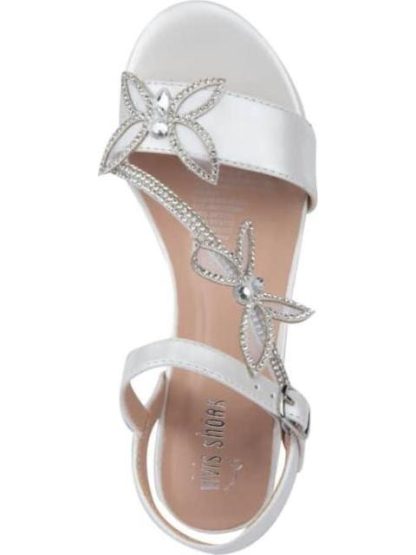 SANDALIA VESTIR MARIPOSAS BLANCO VIVIS SHOES KIDS - Image 3
